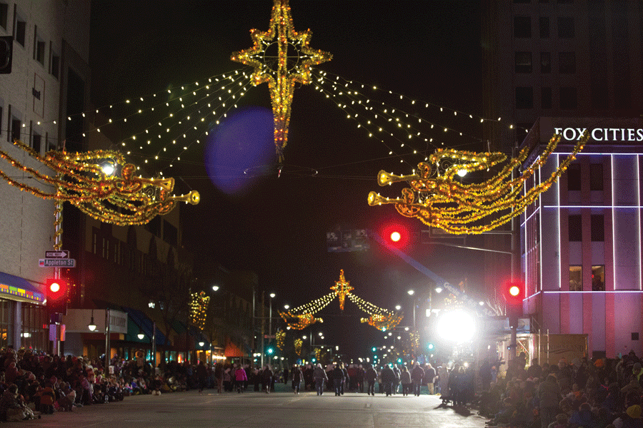 Scene – Appleton Christmas Parade – November 2021